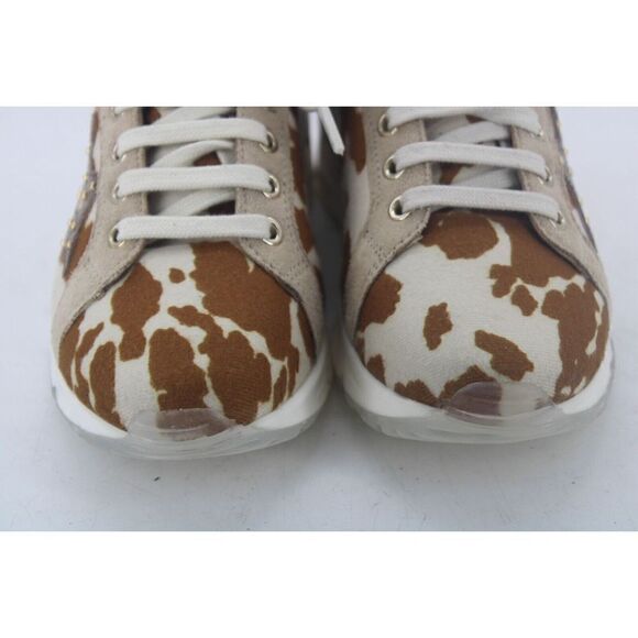 Myra Luster SneakersCow Print  Size 7  NWOT - Picture 5 of 11